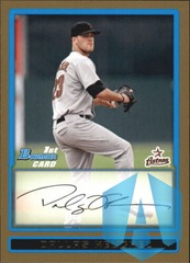 2009 1st Bowman Draft Prospects Gold #BDPP69 Dallas Keuchel